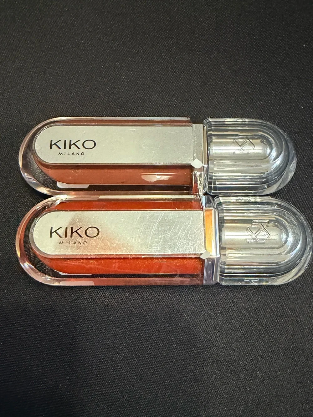 🌷 KIKO Milano Lip Gloss Duo — 5 Catch Me Cupid & 6 Color Affair New FullSz
